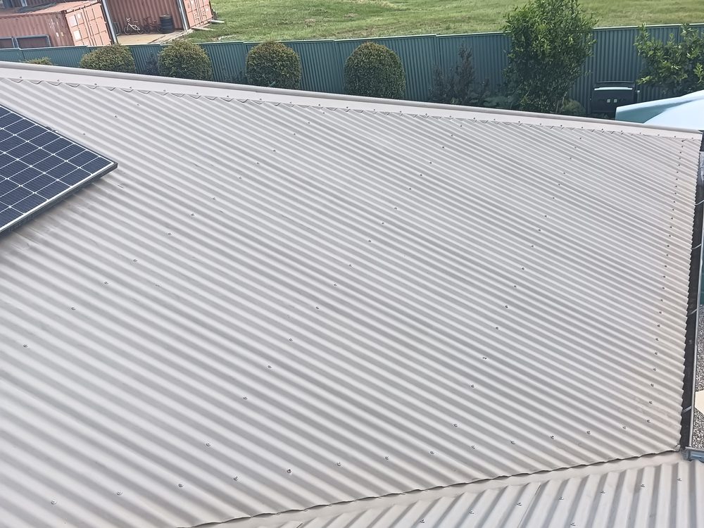 Driveway cleaning result